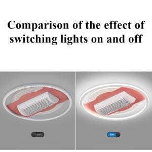 Manufacturer Remote Control Home Ceiling Fans 45W LED Silent Ceiling Fan With