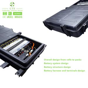 ev battery pack lithium ion 300V 600Vbatteries for electric vehicle with cooling