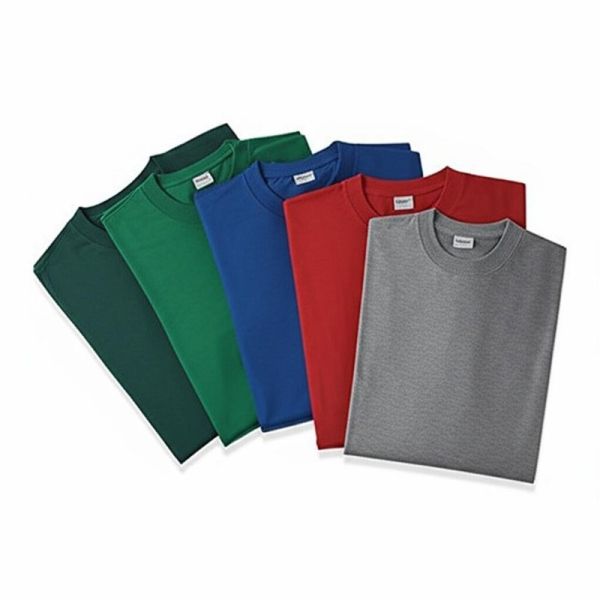 Short Sleeves Custom Mens T Shirts Ideal For Trade Shows Employee Recognition
