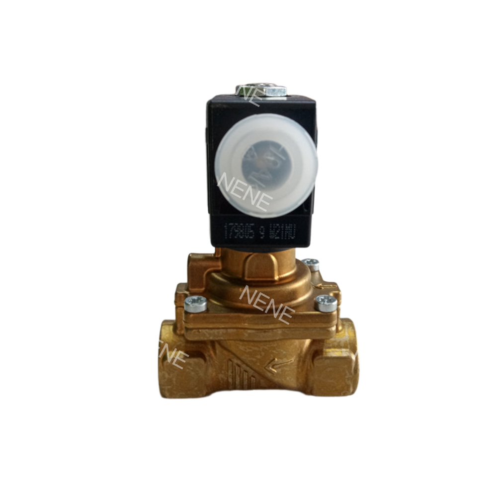 00221858 6281 Type G1 2/2 Normally Closed 25.0 Flow Hole NBR Sealed Brass Valve