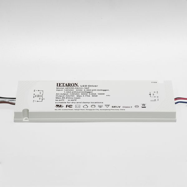 Letaron US 24V 90W Mirror Light LED Driver Integrated Relay Control with Cables