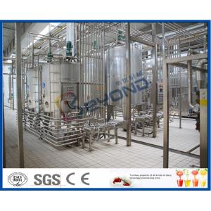 Wholesale 2000LPH 10000LPH SUS304 SUS316L UHT Milk Processing Plant With Filling Machine from china suppliers