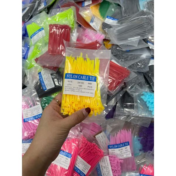 Plastic Colour Coded Cable Ties Versatile Secure High Durability