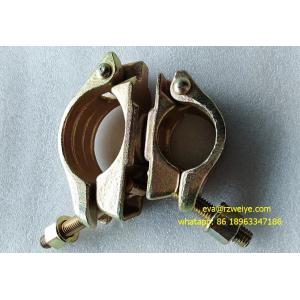 Electro galvanized 48.3*76MM UK Type Scaffold coupler big capacity