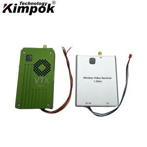 China 1.2Ghz 8W UAV Video Transmitter Receiver Image Sender with 8 Channels for Drone Transmission on sale