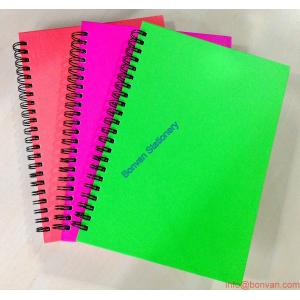 Wholesale colorful customized office use wire spiral notebook,spiral notebook,office use notebook from china suppliers