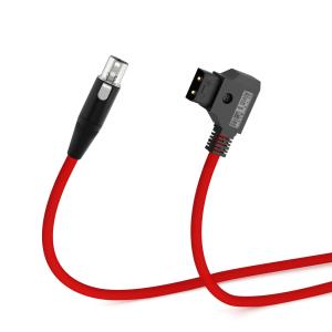Wholesale Alvin's Cables TVLogic Power Cable Mini XLR 4 Pin Female to D-Tap Ultra Soft Cable for TVLogic Field Monitor from china suppliers