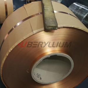 C17200 ASTM B194 Beryllium Copper Tape Berylco 25 For Electrical Switch Soft