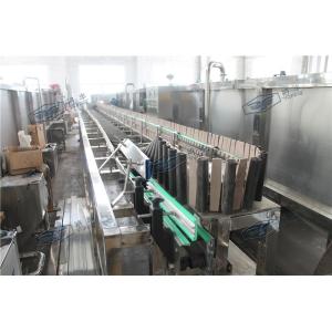 Stainless Steel 304 Bottle Reverse Sterilizer Smoothing Roller Conveyor For Hot