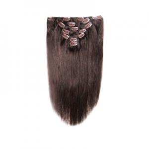 Wholesale Genuine Long 100 Remy Human Hair Clip In Extensions Clean Weft OEM Service from china suppliers