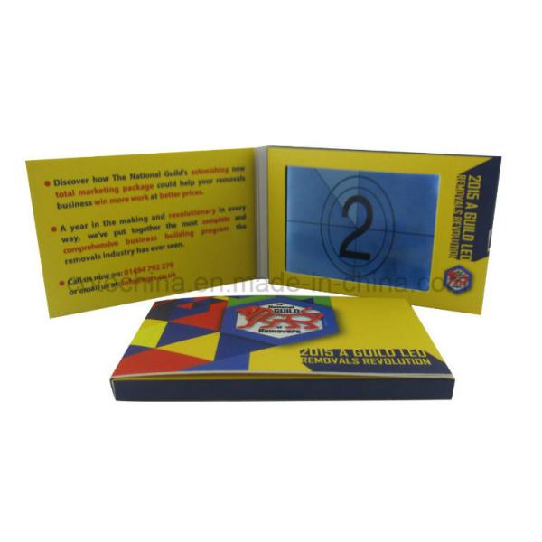 Quality 2.4" advertisement LCD Video Booklet with customized brochure buttons for sale