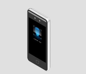 Wholesale 5.5inch AI Thermometer Attendance Machine System Terminal Access Control Thermal Scanner 3d Face Recognition from china suppliers