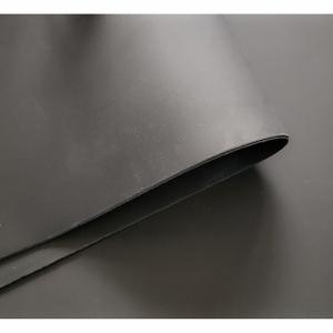 0.6-2.5Mm Black Matt Hypalon Rubber Sheet Fabric