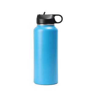 20oz Portable Reusable Vacuum Insulated Water Cup with Lid Blue 40oz