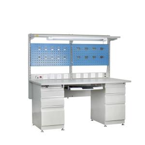 Customized ESD Work Table Adjustable Heavy Duty Antistatic Lab Workbench