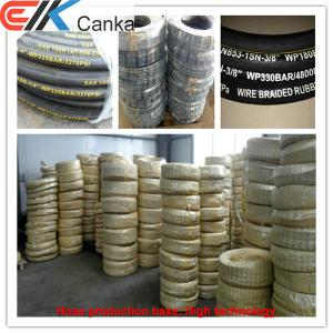 China Wire braid hydraulic hose SAE R1 on sale