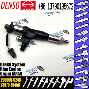 Injector 295050-0920 295050-0240 For HINO J08E 23670-E0540 23670-E0450 23670
