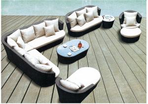 Wholesale 2014 modern design PE Rattan Wicker Sofa Set from china suppliers