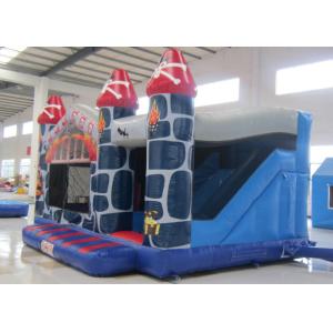 Customized inflatable bouncy castle printing inflatable bouncy castle with slide