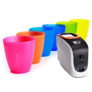 China Paint Sphere Portable Color Spectrophotometer Dual Light Path Sensor Array on sale