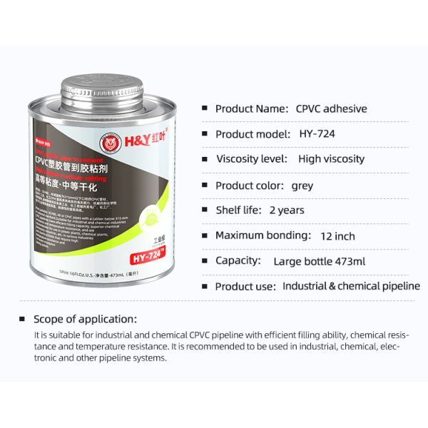 CPVC Solvent Cement product packaging