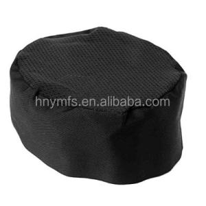 Breathable Mesh Adjustable Chef Hat Cap Polyester Cotton Material