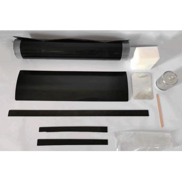 Black Color 3LPE Heat Shrink Wrap Around Sleeve For Pipe Joint Corrosion