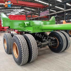 Wholesale 12R22.5 Tire Wood Transport Genron Small Timber Trailer from china suppliers