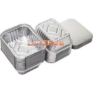 China 3003 Alloy Disposable 450ml Aluminum Take Out Containers on sale