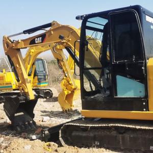 Well-Maintained Used Cat 305.5E Excavator 5Ton Mini Backhoe Digging