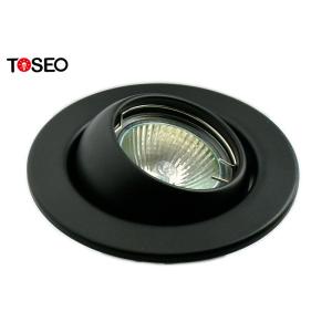 Round 108mm Adjustable Recessed Downlights Fixture For Showroom
