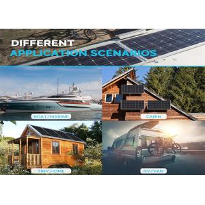 Monocrystalline Solar Module Mono Silicon Solar Silver Black Frame Optional