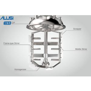 Vacuum Emulsifying Homogenizer Mixer Machine Lift Type Viscosity Cream Paste