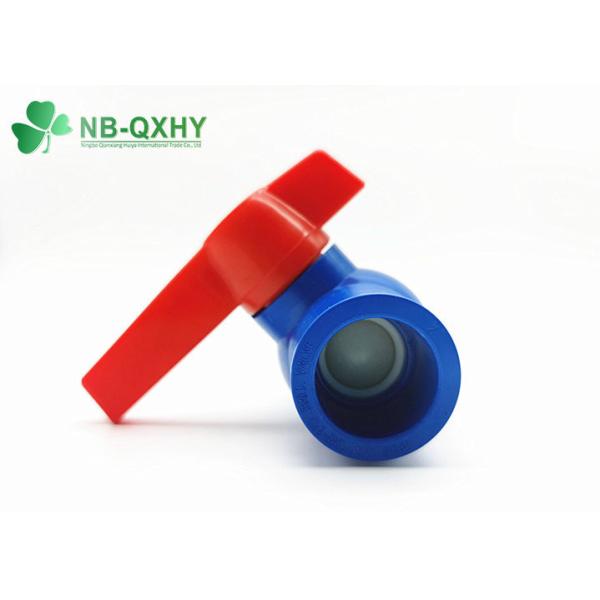 Customized Request PVC Blue Compact Ball Valve for Thailand UV Protection Long Handle