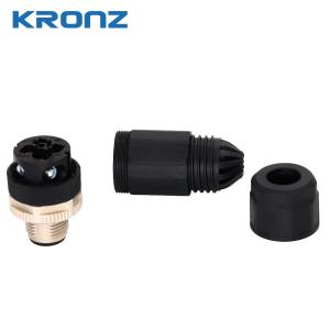 M12 Male Connector Mating Cycles 100 4-pin 4A/250V Aviation Plug Circular