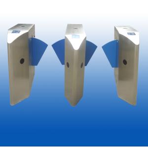 Intelligent Retractable Flap Barrier RS485 Communication Relay Input Card Swipe