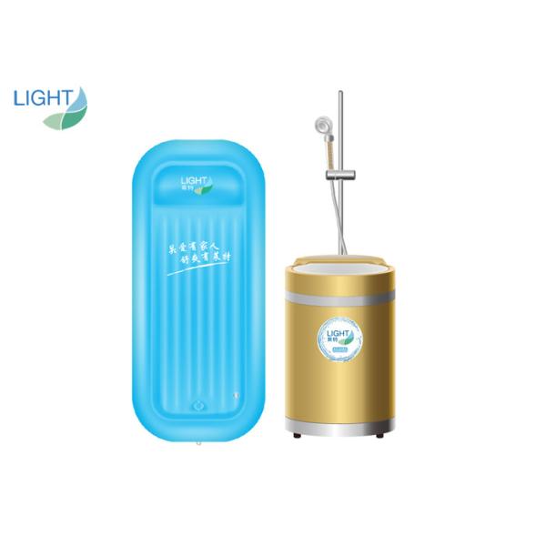 Adult Care Portable Inflatable Bathtubs with Language Prompt, Intelligent