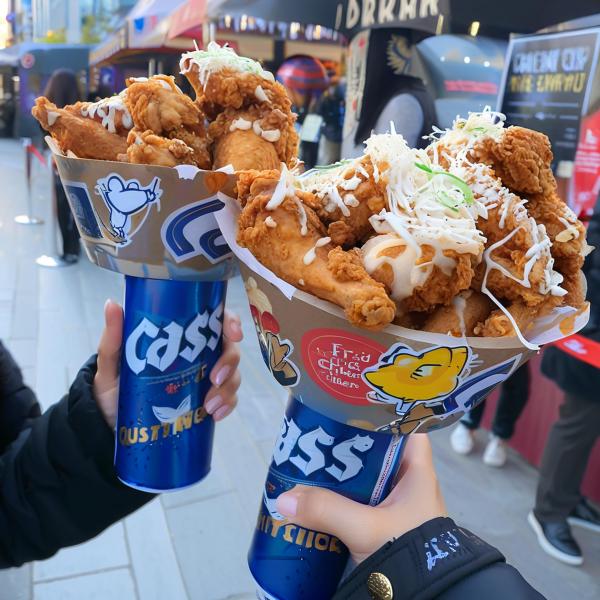 500ml 600ml 700ml Plastic 2 in 1 Snack and Drink Cup PP Container Cup With Snack