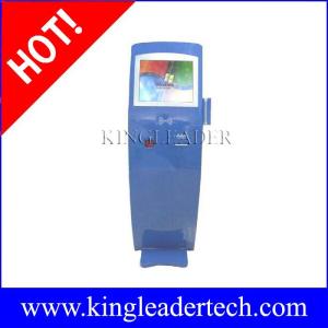 Self-service payment ticketing kiosk with SAW touchscreen custom kiosk design