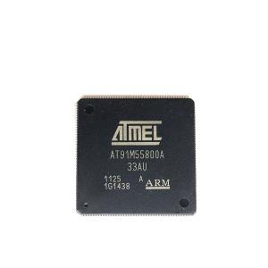 Atmel At91m55800a-33Au Stc Microcontroller Electronic Component U1 Ic Chips