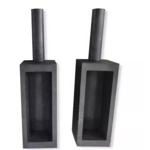 ISO9001 Customizable Carbon Graphite Molds With Handle Coating Casting Molds