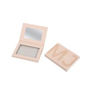 Makeup Empty Blush Palette 36mm Pantone Printing With Mirror