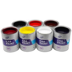 2K White Solid Color Paint Car Touch Up Paint Black Car Refinish Paint
