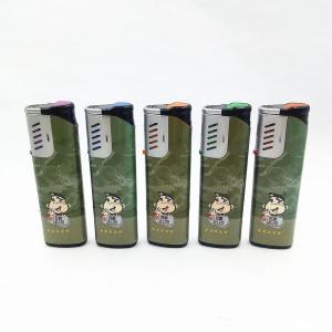 EUR Standard Windproof Electric Lighter with Custom Logo Design Model NO. DY