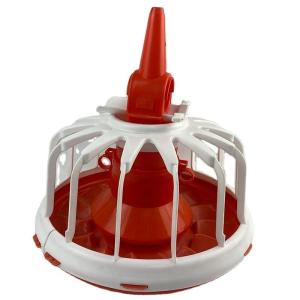 Chicken Coop Pvc Pipe Feeder Pan Feeder Poultry Green Yellow