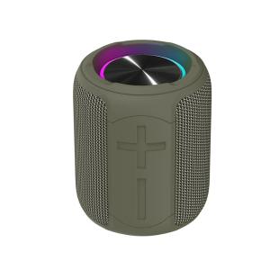 LED Light Waterproof IPX7 Bluetooth Speaker TWS Pairing Function 5V 1A