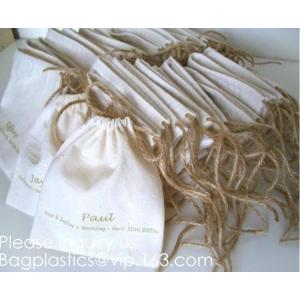 Cotton Muslin Bags Cotton Drawstring Pouch Gift Bags with Drawstring for Party
