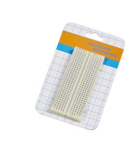 Wholesale Experimental Solderless Breadboard Projects , 300 Points White Lab Testing Breadboard Circuit Projects from china suppliers