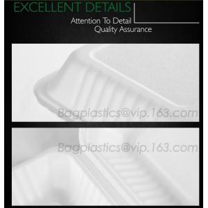 lunch boxes for kids, Disposable clear pack lunch box with freezable for