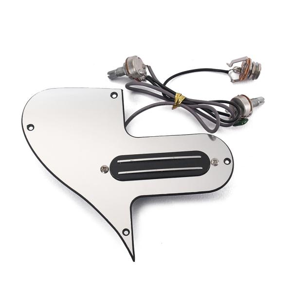 Standard Mandolin Electric Pickup With Volume Plate Guard 3 Prewired Banjo Accessories